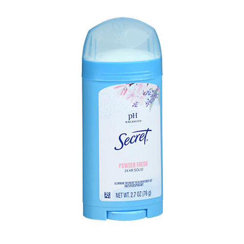 Secret, Antiperspirant Deodorant Solid Powder Fresh, 2.7 Oz