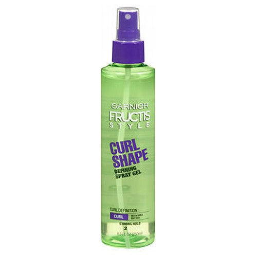 Garnier Fructis, Curl Shape Defining Spray Gel Strong Hold Coconut Water, 8.5 Oz