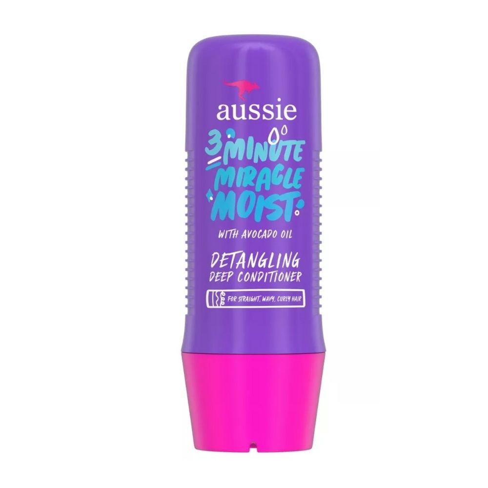 Aussie, 3 Minute Miracle Moist Detangling Deep Conditioner, 8 oz