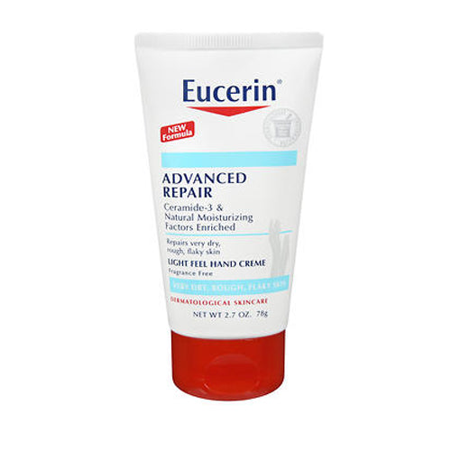Eucerin, Advanced Repair Hand Cream Fragrance Free, 2.7 Oz