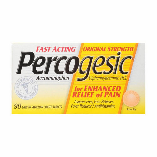 Percogesic, Pain Reliever Original Strength, 90 Tabs