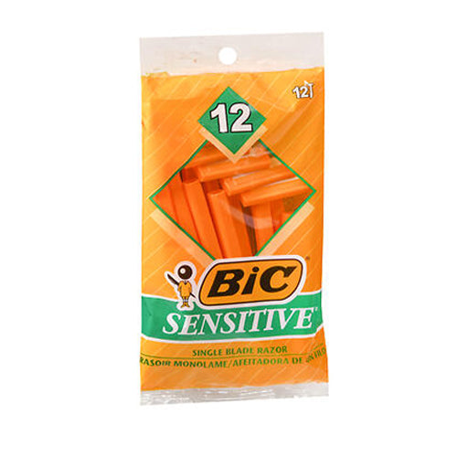 Bic, Sensitive Razors, 12 Count