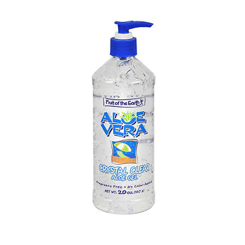 Fruit Of The Earth, Aloe Vera Crystal Clear Gel, 20 oz