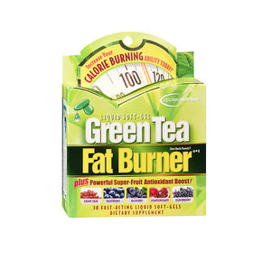 Applied Nutrition, Green Tea Fat Burner Liquid Softgels, 30 caps