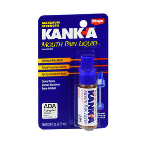 Kank-A, Mouth Pain Liquid Maximum Strength, 0.33 oz