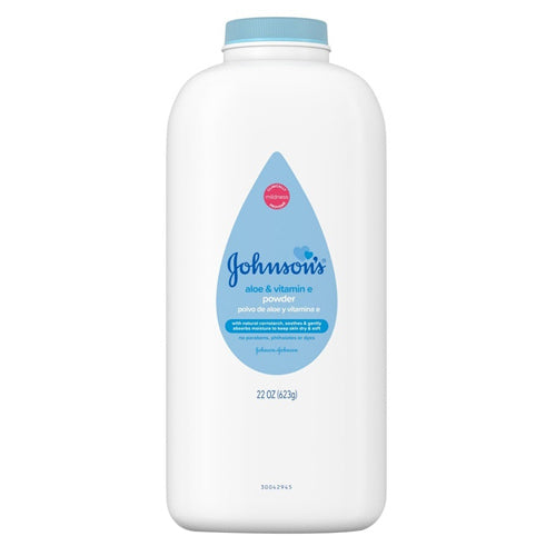 Johnson's, Powder Aloe And Vitamin E, 22 Oz