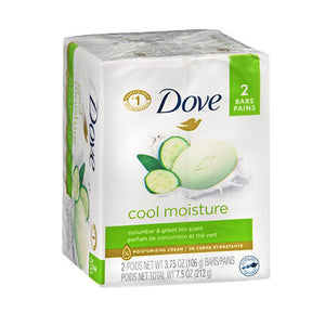 Dove, Beauty Bars Cool Moisture, 7.5 Oz