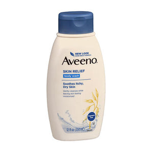 Aveeno, Skin Relief Body Wash Fragrance Free, 12 Oz