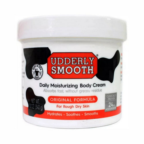 Udderly Smooth, Daily Moisturizing Body Cream Original Formula, 12 Oz