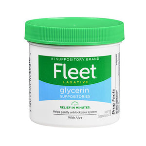 Fleet, Glycerin Suppositories Laxative, 24 each