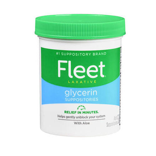 Fleet, Glycerin Suppositories Laxative, 50 each