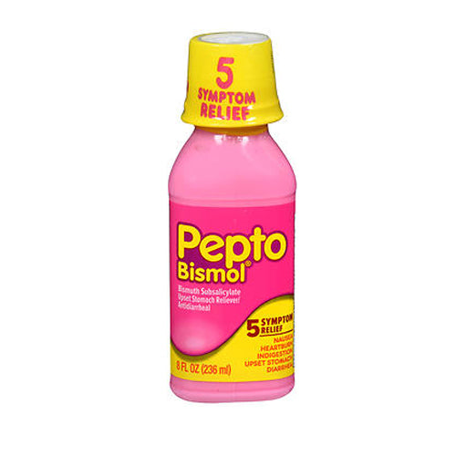 Pepto-Bismol, Bismuth Subsalicylate Liquid, 8 Oz