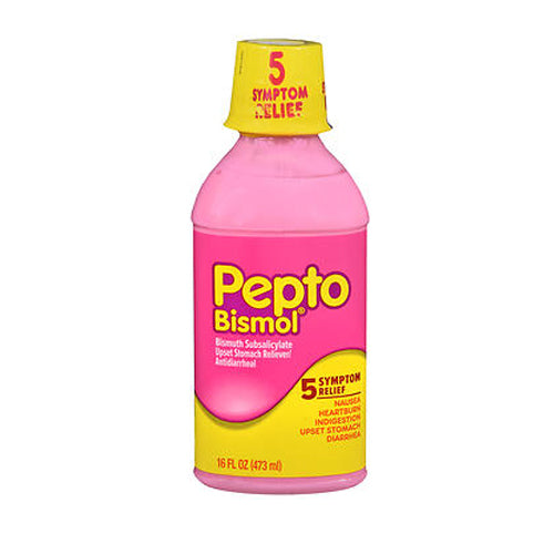 Pepto-Bismol, Bismuth Subsalicylate Liquid, 16 Oz