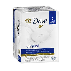 Dove, Beauty Bars Original With Deep Moisture, 7.5 Oz