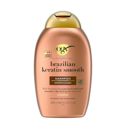 OGX, Ever Straightening + Brazilian Keratin Therapy Shampoo, 13 oz