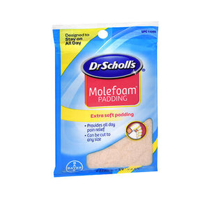 Dr. Scholls, Molefoam Padding, 2 each