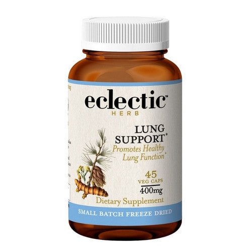 Eclectic Herb, Lung Support, 400 Mg, 45 Veg Caps
