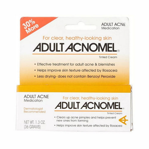 Adult Acnomel, Acne Spot Treatment Tinted Cream, 1.3 oz