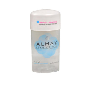 Almay, Anti-Perspirant Amd Deodorant Clear Gel Sensitive Skin Fragrance Free, 2.25 Oz