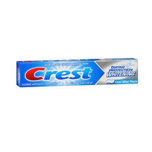 Crest, Tartar Protection Whitening Toothpaste Cool Mint, 6.4 Oz