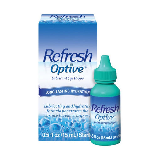Refresh, Optive Lubricant Eye Drops, 0.5 Oz