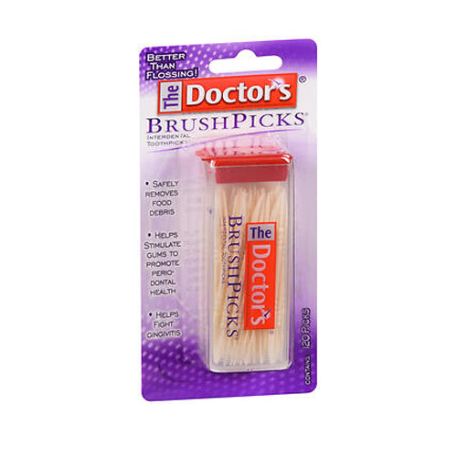 Med Tech Products, Brushpicks Interdental Toothpicks, 120 Count