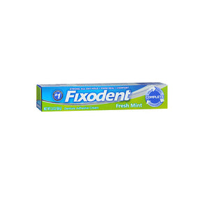 Fixodent, Fresh Denture Adhesive Cream, 2.4 Oz