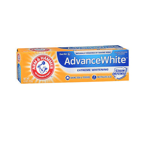 Arm & Hammer, Advance White Extreme Whitening Fluoride Anticavity Toothpaste, 4.3 Oz