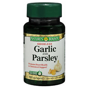 Nature's Bounty, Garlic And Parsley, 100 Caps