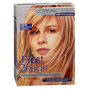 L'oreal, Paris Frost And Design Hair Color Cream Champagne, 1 Each