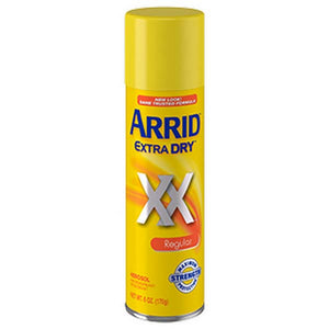 Arrid, Extra Dry Antiperspirant Deodorant Aerosol Regular, 6 Oz