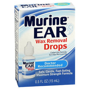 Murine, Carbamide Peroxide Ear Wax Removal Aid Drops, 0.5 oz