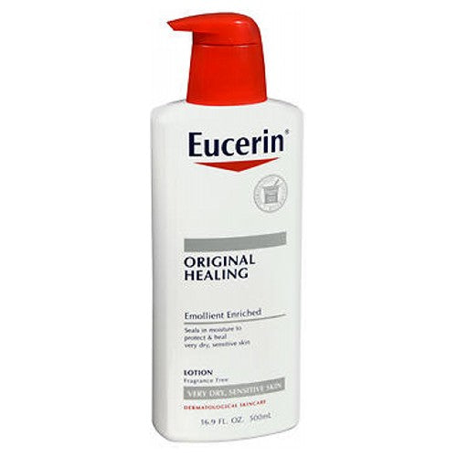 Eucerin, Original Healing Lotion Fragrance Free, 16.9 Oz