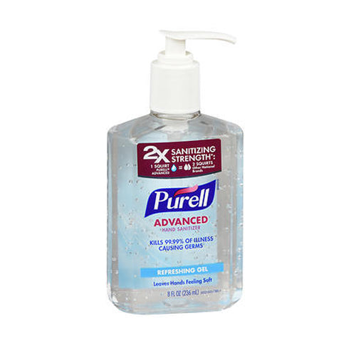 Purell, Advanced Hand Sanitizer Refreshing Gel, 8 Oz
