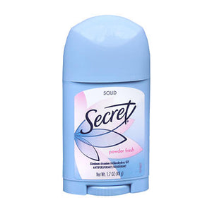 Secret, Antiperspirant Deodorant Solid Powder Fresh, 1.7 Oz