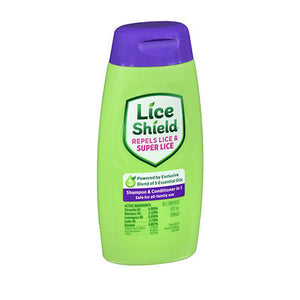 Lice Shield, 2 In 1 Shampoo And Conditioner Repels Head Lice, 10 oz