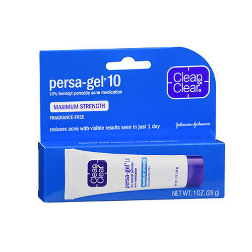 Clean & Clear, Persa Gel 10 Acne Treatment Maximum Strength, 1 Oz