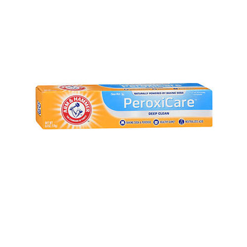 Arm & Hammer, Peroxicare Anticavity Fluoride Toothpaste Clean Mint, 6 oz