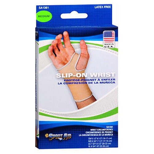 Sport Aid, Slip-On Wrist Support Medium, 1 Each