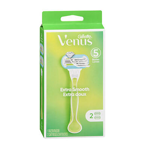 Gillette, Venus Extra Smooth Razor And Cartridges, 1 each