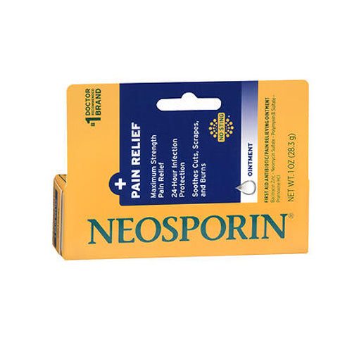 Neosporin, Plus Pain Relief Ointment Maximum Strength, 1 oz