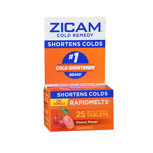 Zicam, Cold Remedy Rapidmelts Cherry, 25 Count