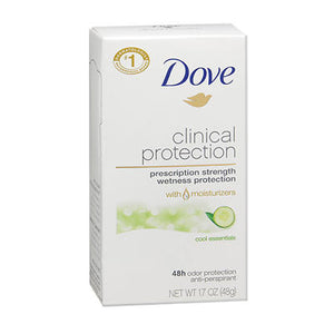 Dove, Clinical Protection Antiperspirant Prescription Strength Cool Essentials, 1.7 Oz