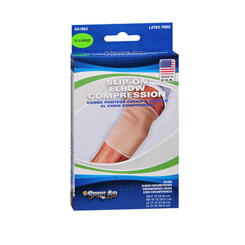 Sport Aid, Slip-On Elbow Compression X-Large, 1 Each