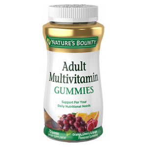 Nature's Bounty, Adult Multivitamin Gummies, 75 Count