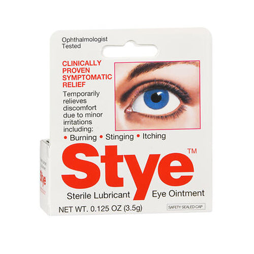 Stye, Sterile Lubricant Eye Oinment, 0.125 oz
