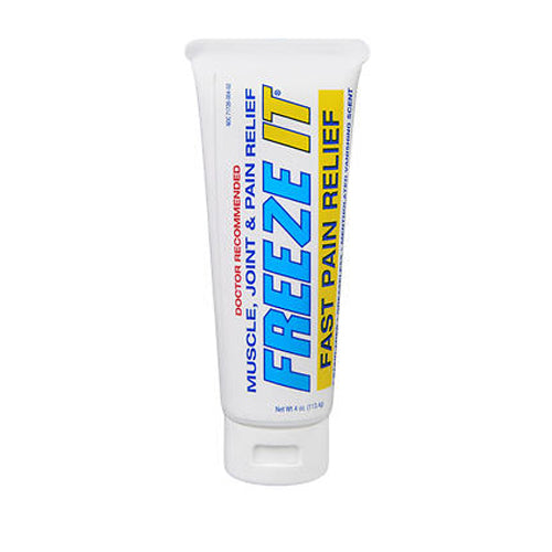 Freeze It, Muscle Joint And Pain Relief Gel, 4 oz