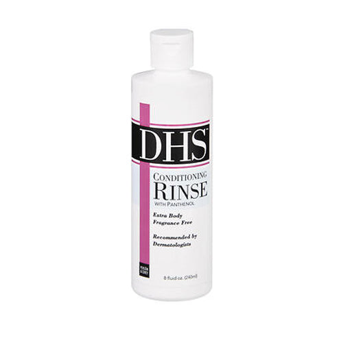 Dhs, Conditioning Rinse With Panthenol Fragrance Free, 8 Oz