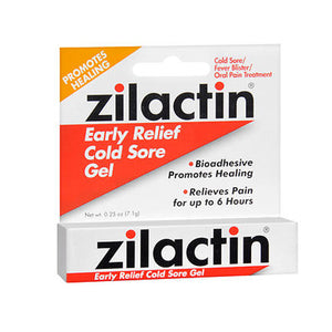 Zilactin, Cold Sore Gel, 0.25 oz