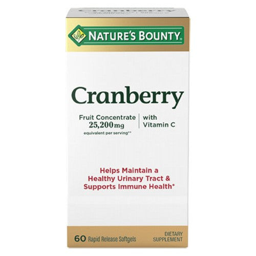 Nature's Bounty, Cranberry, 25,200 Mg, 60 Caps